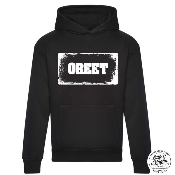 Black Hoodie - "Oreet"