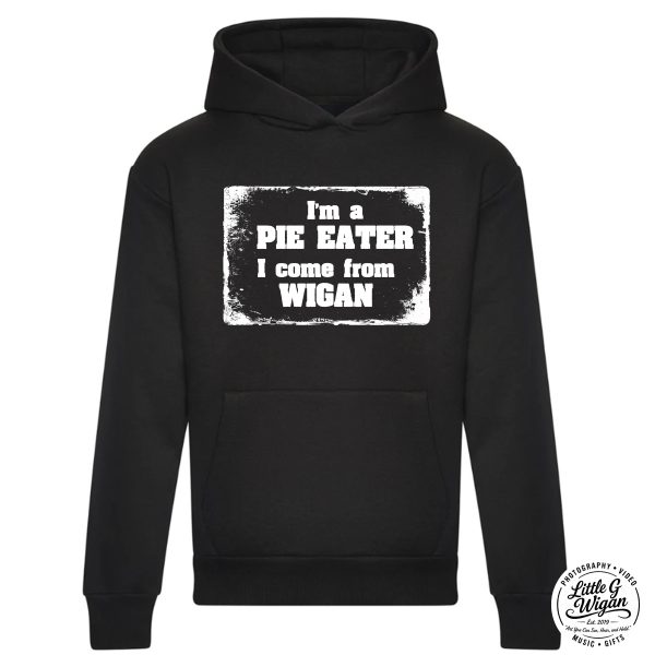 Black Hoodie - "I'm a Pie Eater"