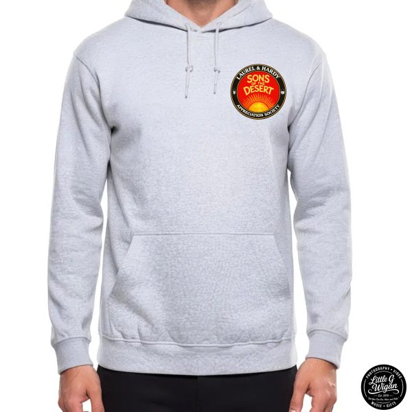 Grey Hoodie "Sun Burst"