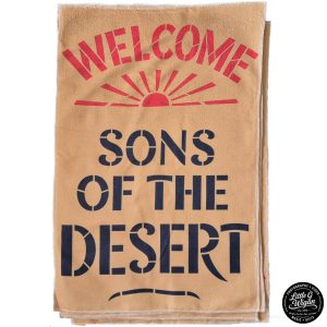 "Welcome Sons" - Tea Towel