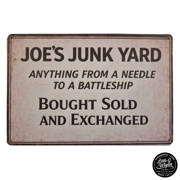 Joe's Junk Yard The World of Laurel & Hardy - Plaques