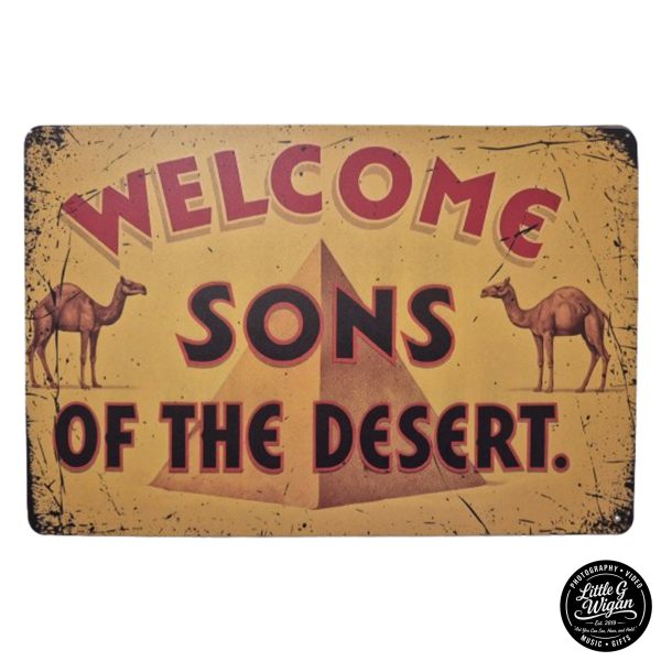 Welcome Sons The World of Laurel & Hardy - Plaques